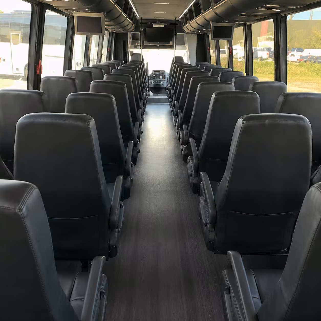 30 passenger minibus interior
