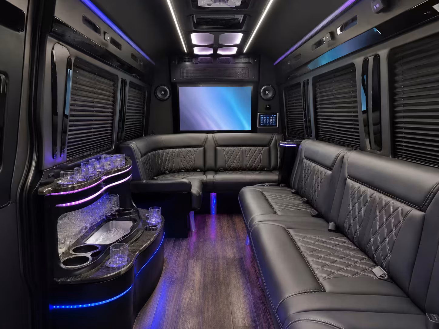 bus rental options for frisco trips