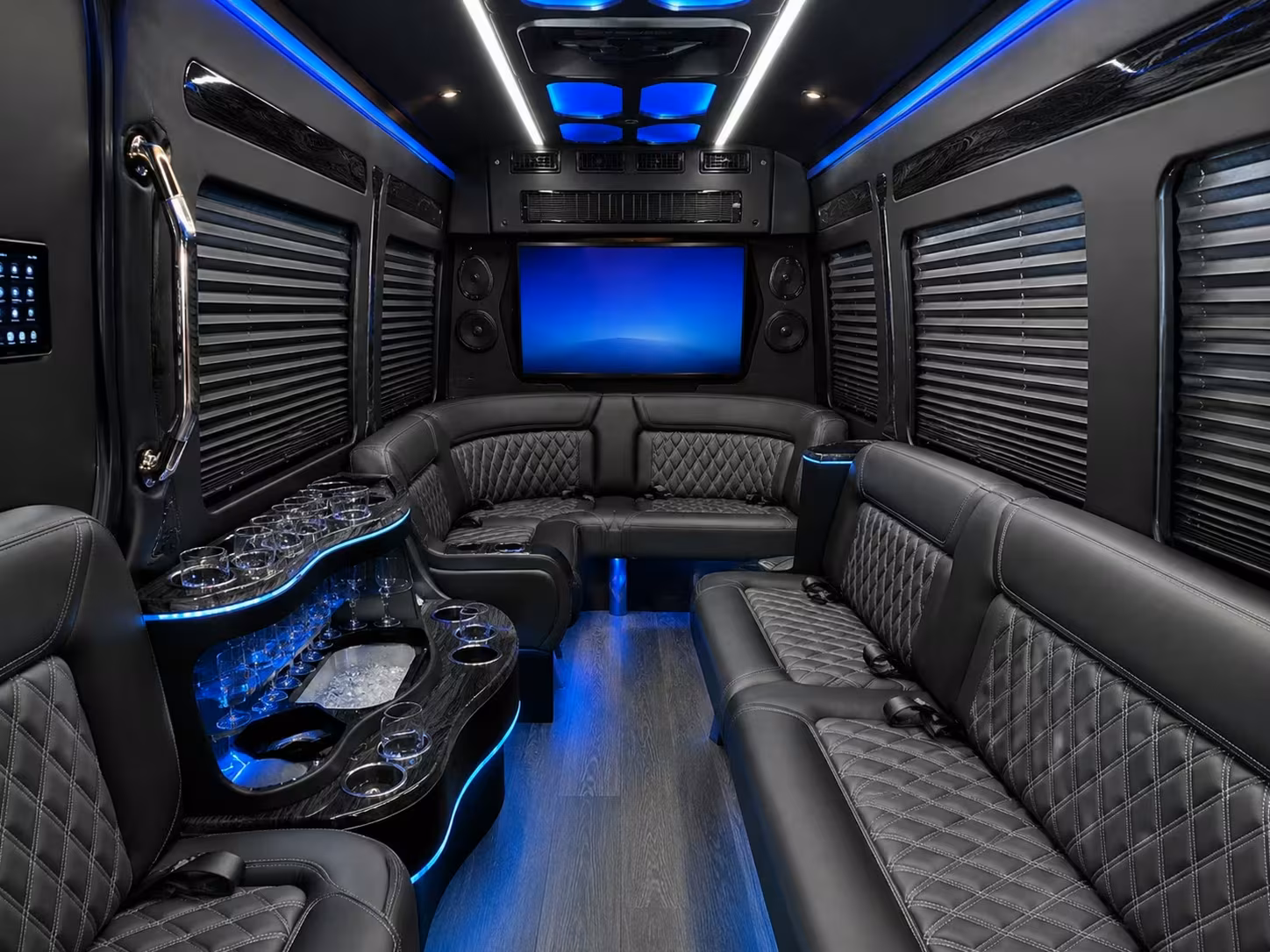 frisco rehearsal dinner wedding weekend bus rentals