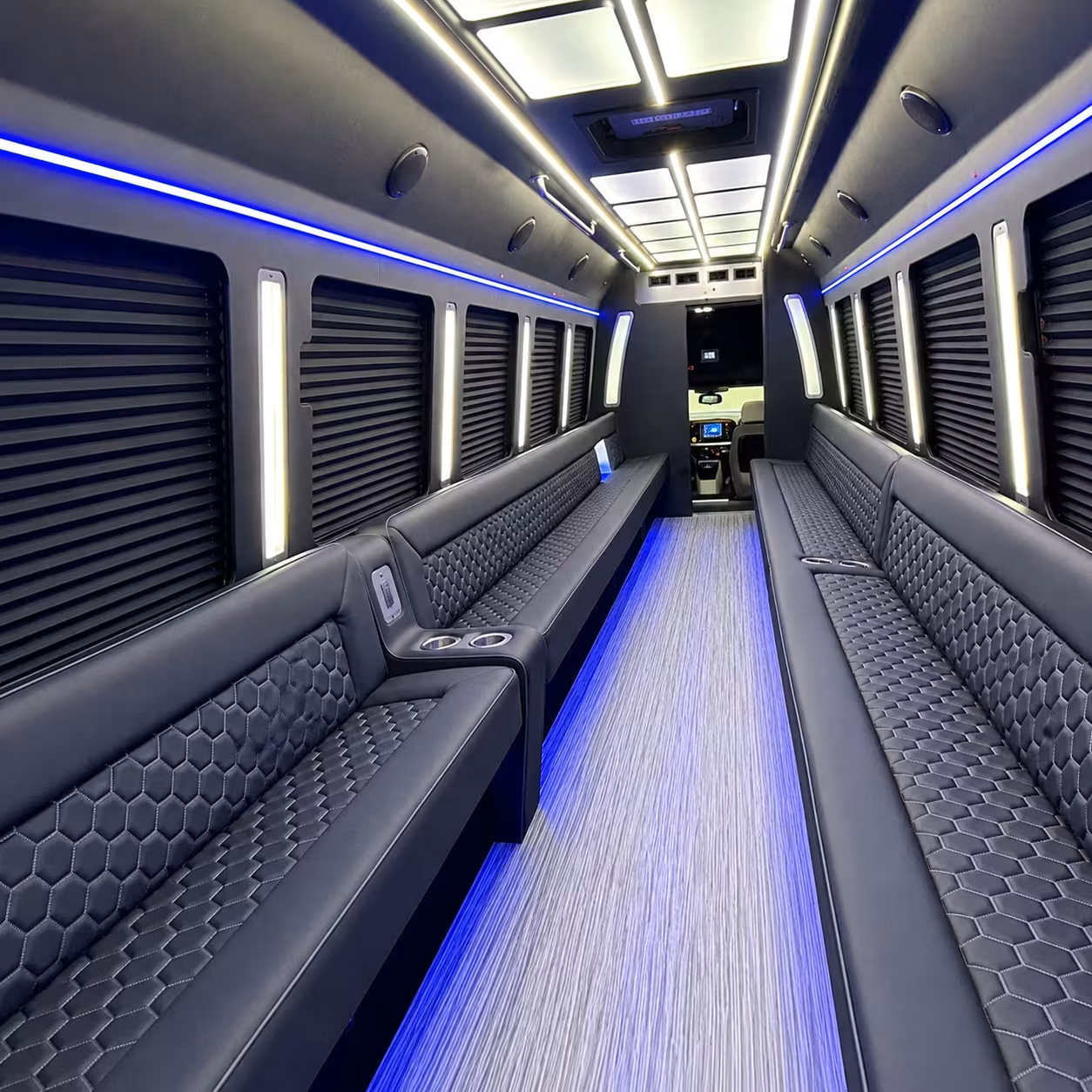 party bus interior