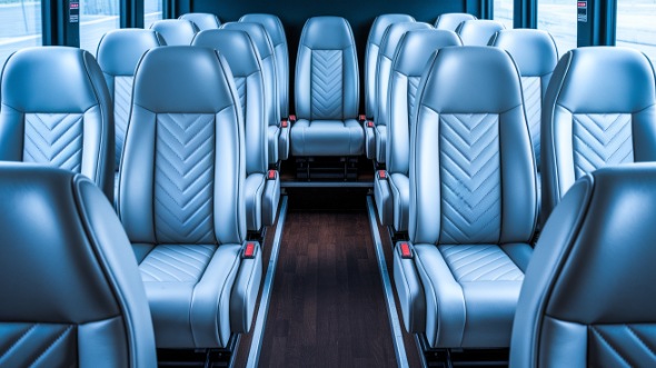 18 passenger minibus interior