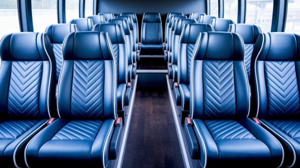 frisco 15 passenger minibus inside