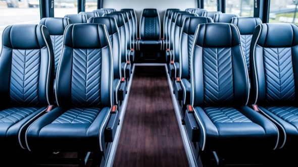 frisco 20 passenger minibus inside