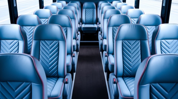 frisco 25 passenger minibus interior