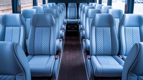 frisco 28 passenger minibus interior