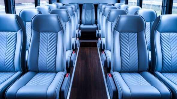 frisco 35 passenger minibus inside