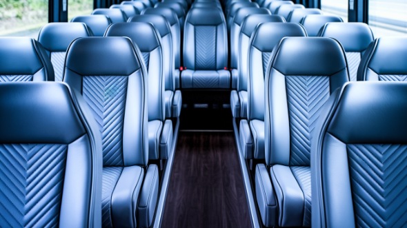 frisco 35 passenger minibus interior