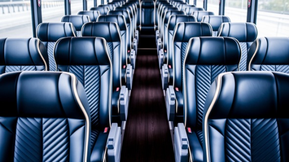 frisco 50 passenger charter bus rental