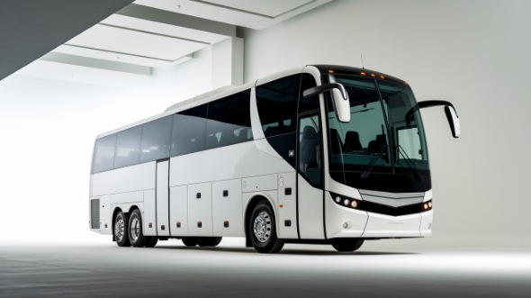 frisco 50 passenger charter bus
