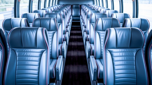 frisco 54 passenger charter bus interior